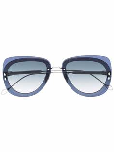 Isabel Marant Eyewear солнцезащитные очки в квадратной оправе
