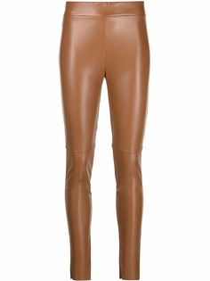 Wolford легинсы Estella из искусственной кожи