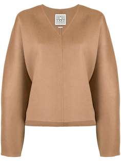 Totême джемпер свободного кроя с V-образным вырезом Toteme