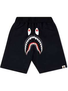 A BATHING APE® спортивные шорты Shark Bape