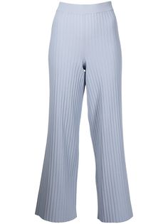 Proenza Schouler White Label легкие брюки в рубчик
