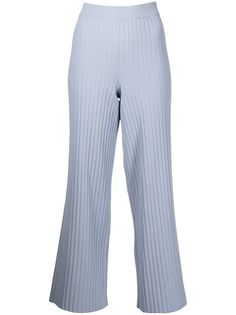 Proenza Schouler White Label легкие брюки в рубчик