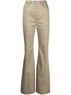 Proenza Schouler White Label твиловые брюки широкого кроя