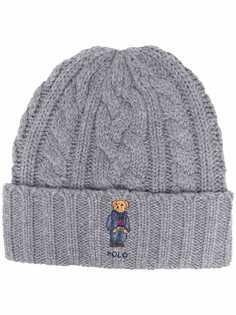 Polo Ralph Lauren шапка бини с вышивкой