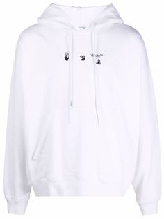 Off-White толстовка с капюшоном и логотипом Arrows