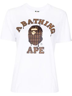 A BATHING APE® футболка с логотипом Bape