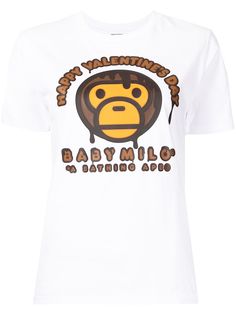 A BATHING APE® футболка с логотипом Bape