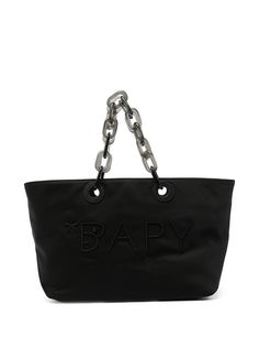 BAPY BY *A BATHING APE® сумка с цепочными ручками и вышитым логотипом