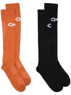 Off-White комплект из двух пар носков