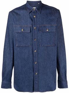 PAUL SMITH джинсовая рубашка