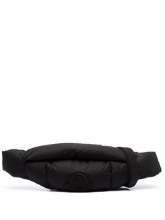 Moncler поясная сумка с нашивкой-логотипом