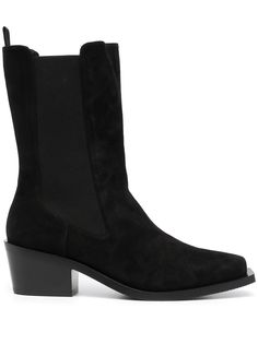Stuart Weitzman высокие ботинки с эластичными вставками
