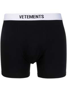 VETEMENTS боксеры с логотипом