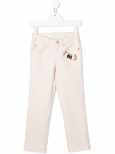 The Marc Jacobs Kids брюки с нашивкой
