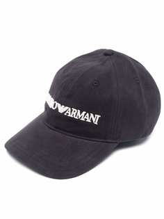 Emporio Armani бейсболка с вышитым логотипом