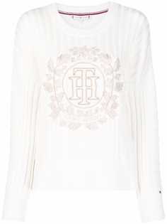 Tommy Hilfiger джемпер с монограммой