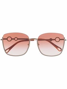 Chloé Eyewear солнцезащитные очки с эффектом градиента
