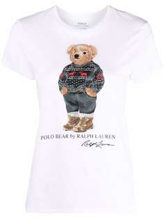 Polo Ralph Lauren футболка с принтом Polo Bear