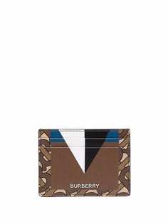 Burberry картхолдер с геометричным принтом