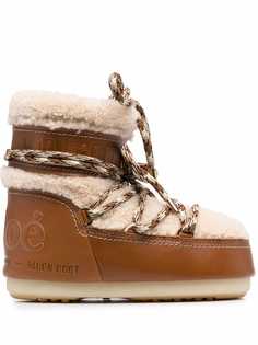 Chloé ботинки из коллаборации с Moon Boot Chloe