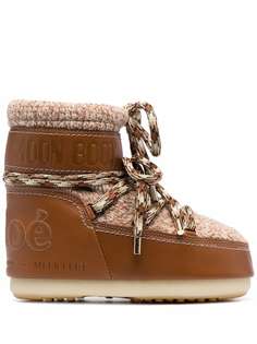 Chloé ботинки из коллаборации с Moon Boot Chloe