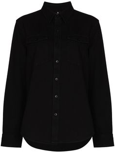 WARDROBE.NYC джинсовая рубашка с длинными рукавами