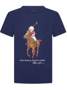 Ralph Lauren Kids футболка Polo Bear