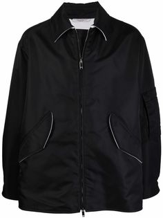 Valentino куртка-рубашка на молнии