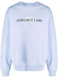 Helmut Lang джемпер с вышитым логотипом