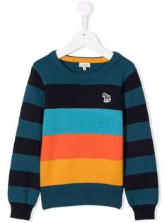 Paul Smith Junior свитер Big Pony в полоску