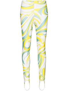 Emilio Pucci спортивные легинсы с принтом Vortici