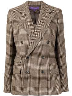 Ralph Lauren Collection клетчатый пиджак Tayla