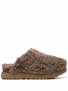 UGG слиперы из овчины на платформе