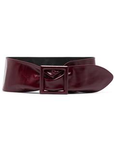 Saint Laurent широкий ремень с пряжкой