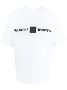 We11done футболка с логотипом