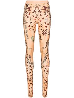 Marine Serre MARINE TATTOO LGGNGS HGH RS