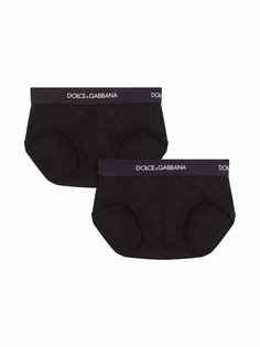 Dolce & Gabbana Kids комплект из двух боксеров с логотипом
