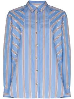 Lee Mathews полосатая рубашка Boston