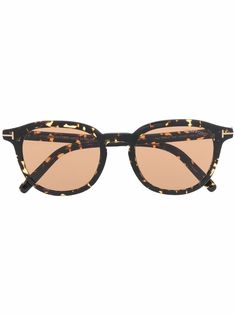 TOM FORD Eyewear солнцезащитные очки в круглой оправе