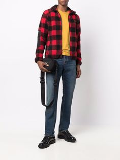 MC2 Saint Barth флисовая куртка в клетку