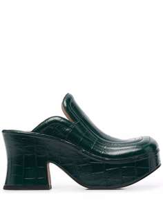 Bottega Veneta мюли на платформе