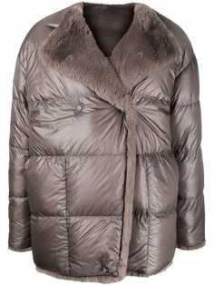 Moncler двубортный пуховик