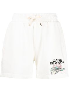 Casablanca спортивные шорты с логотипом
