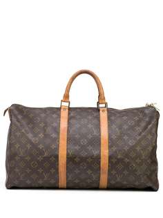 Louis Vuitton дорожная сумка Keepall 50 pre-owned с монограммой