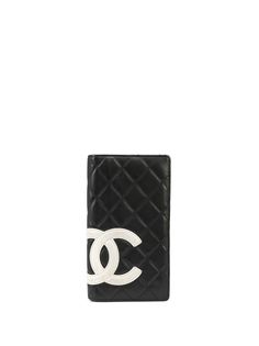 Chanel Pre-Owned стеганый кошелек Cambon