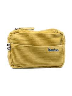 Bonton вельветовая сумка на плечо с логотипом