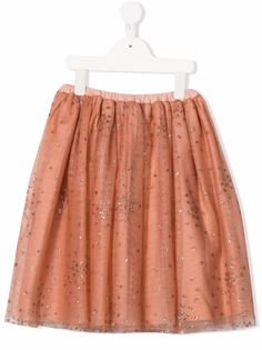 Bonton пышная юбка с блестками