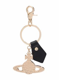 Vivienne Westwood кожаный брелок с подвеской Orb