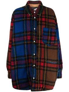 Khrisjoy пуховик в клетку