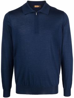 Zilli джемпер с воротником на молнии